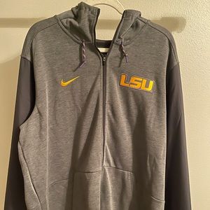 LSU Nike Zip Up Hoodie